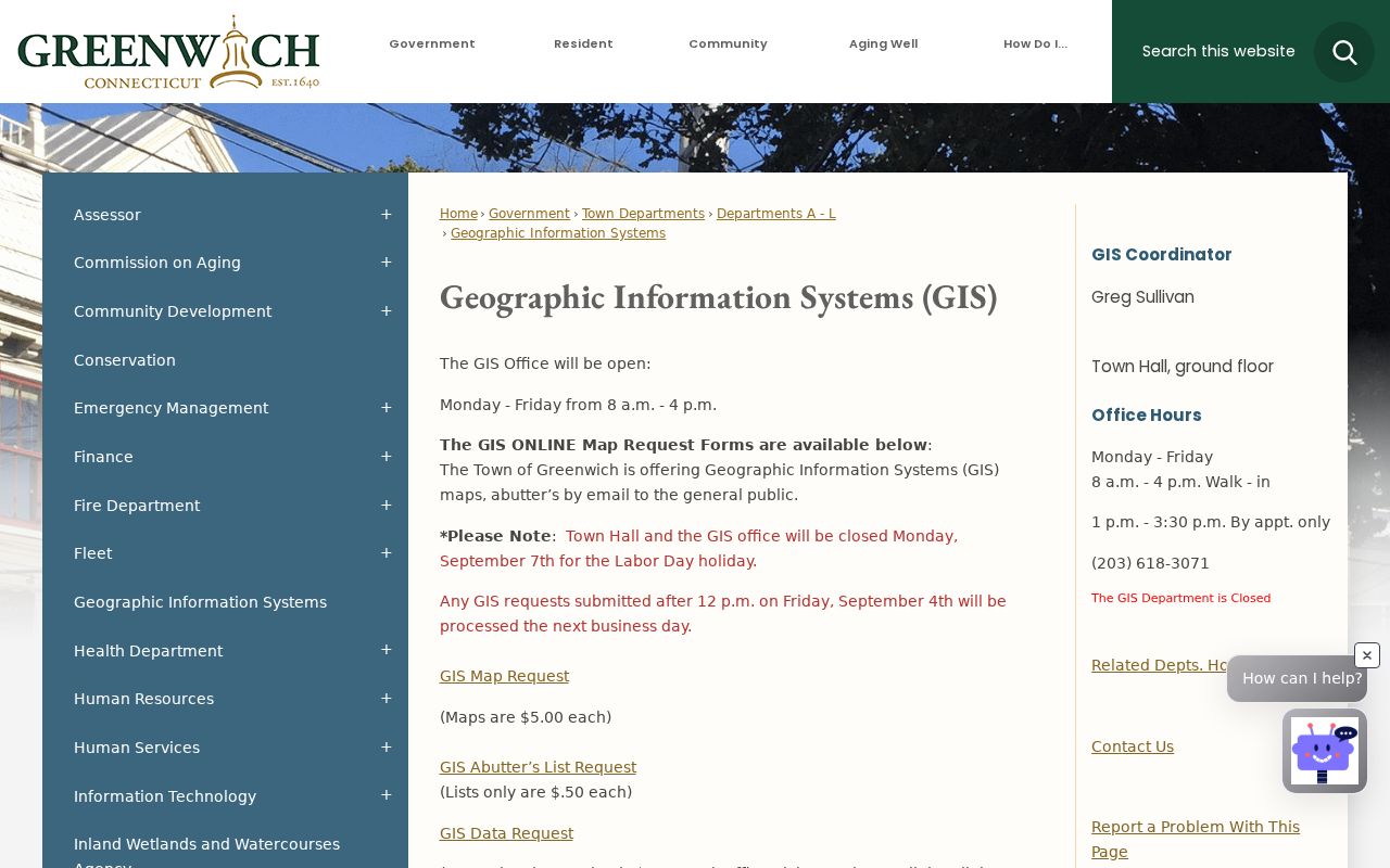 Greenwich residents directory: GIS and ZIP geography resources