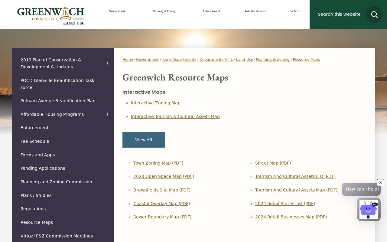 Greenwich residents directory: official resource maps